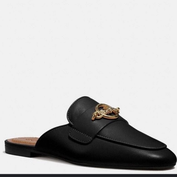 Coach Scotty Leather Slide - Picture 4 of 4